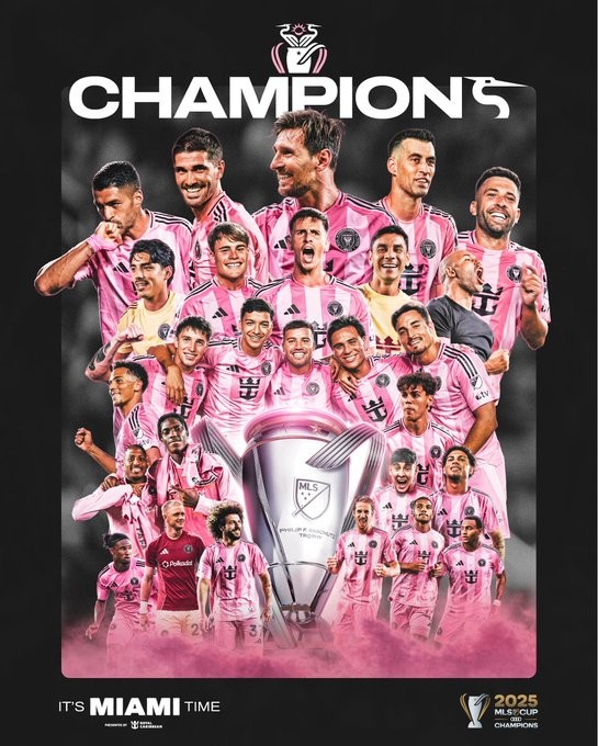 ¡Inter Miami y Messi son campeones de la MLS por primera vez! - Crónica ...